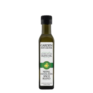 Nepal Himalayan Spice Infused Olive Oil Blend 250 ml bottle – turmeric, cumin, fenugreek and ginger
