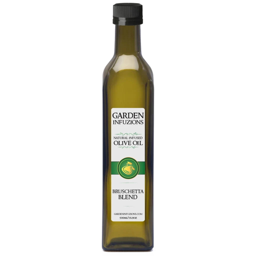 500ml Bruschetta Infused Olive Oil Blend – Italian flavor olive oil