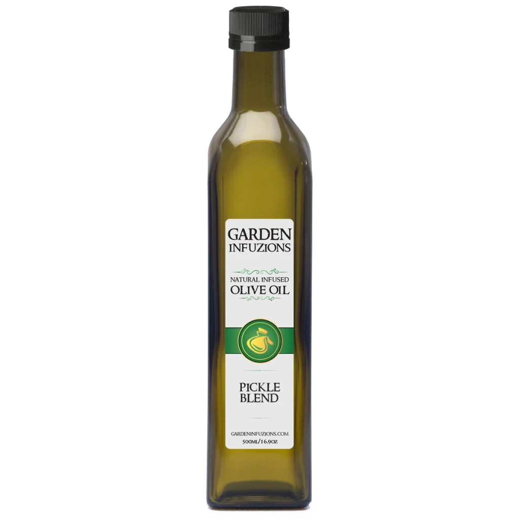 500ml Pickle Infused Olive Oil Blend – Full-size tangy infusion