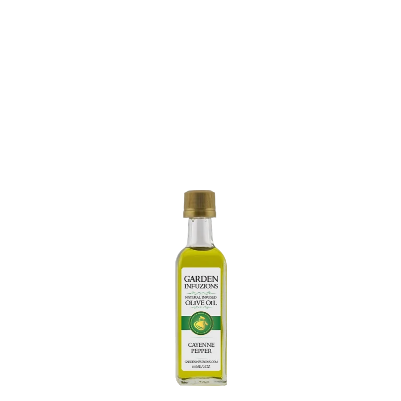 60ml Cayenne Pepper Infused Olive Oil – spicy flavor oil