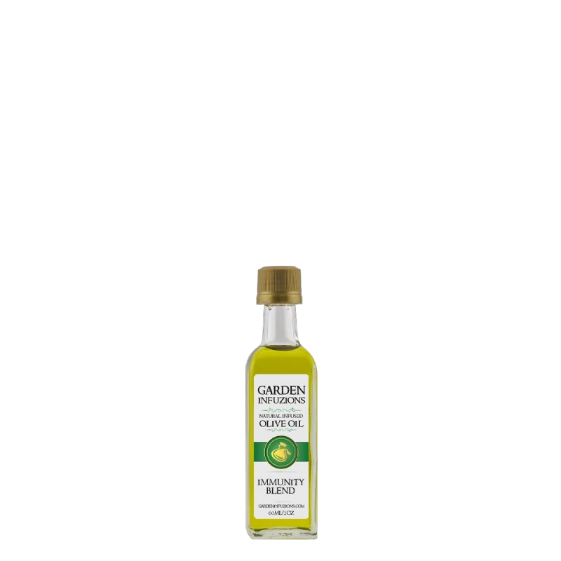60ml Immunity Infused Olive Oil Blend – herbal wellness flavor
