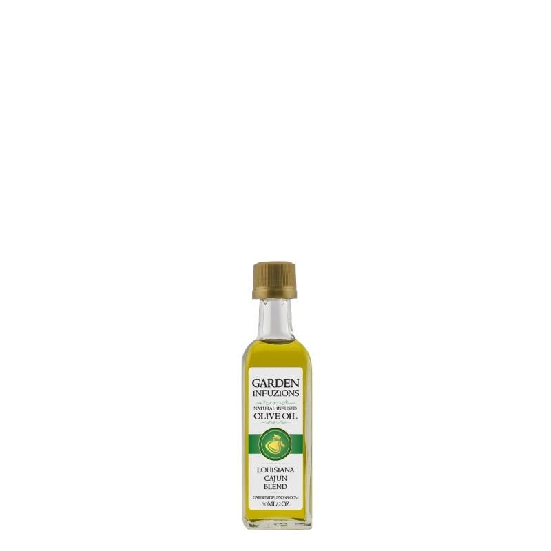 60ml Louisiana Cajun Infused Olive Oil Blend – spicy sampler