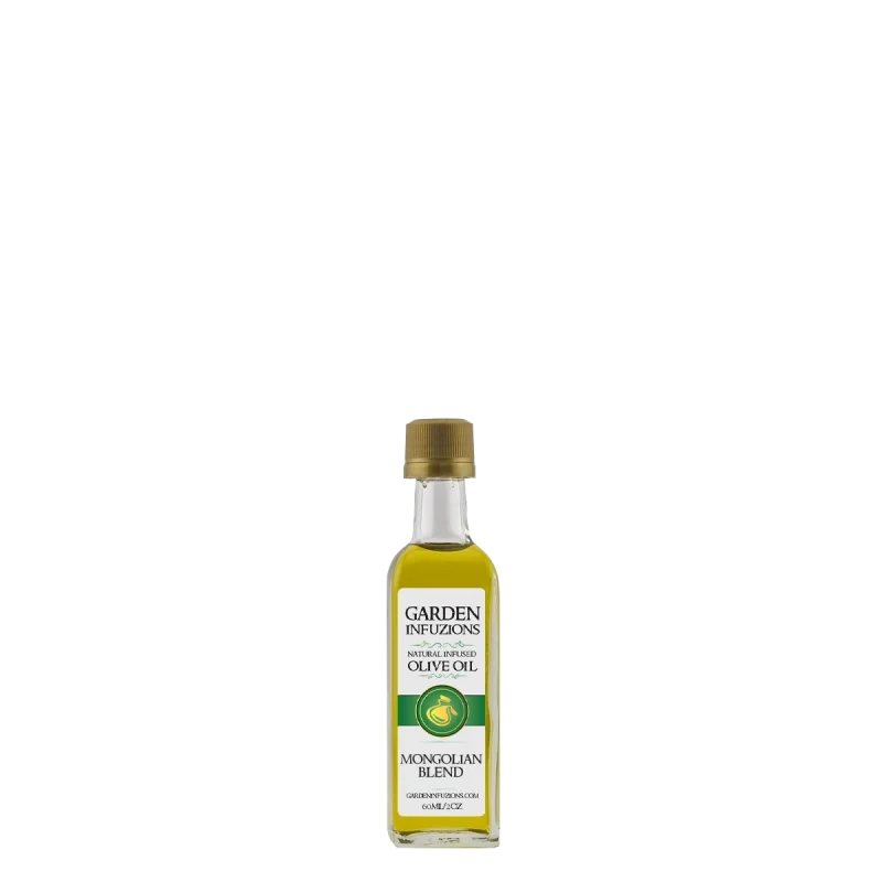 60ml Mongolian Infused Olive Oil Blend – Earthy flavor sampler