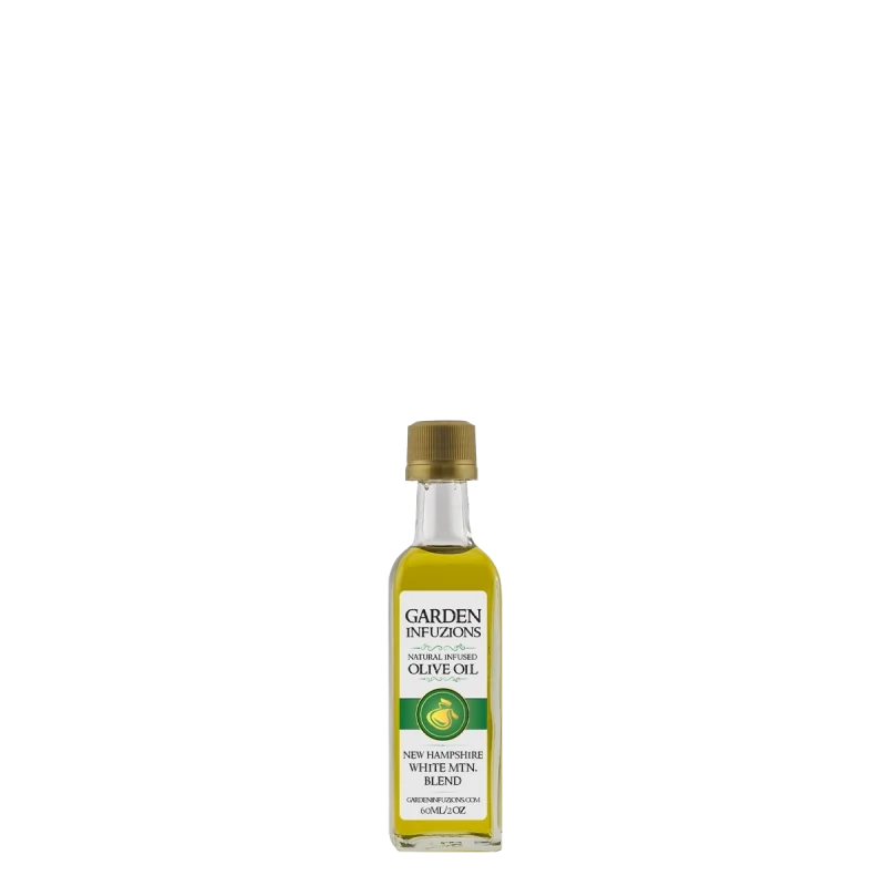 60ml New Hampshire White Mountain Infused Olive Oil Blend – earthy sampler