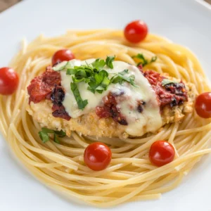 Garden Infuzions recipe image for Grilled Chicken Parmesan with New York Pizza Blend – Garden Infuzions