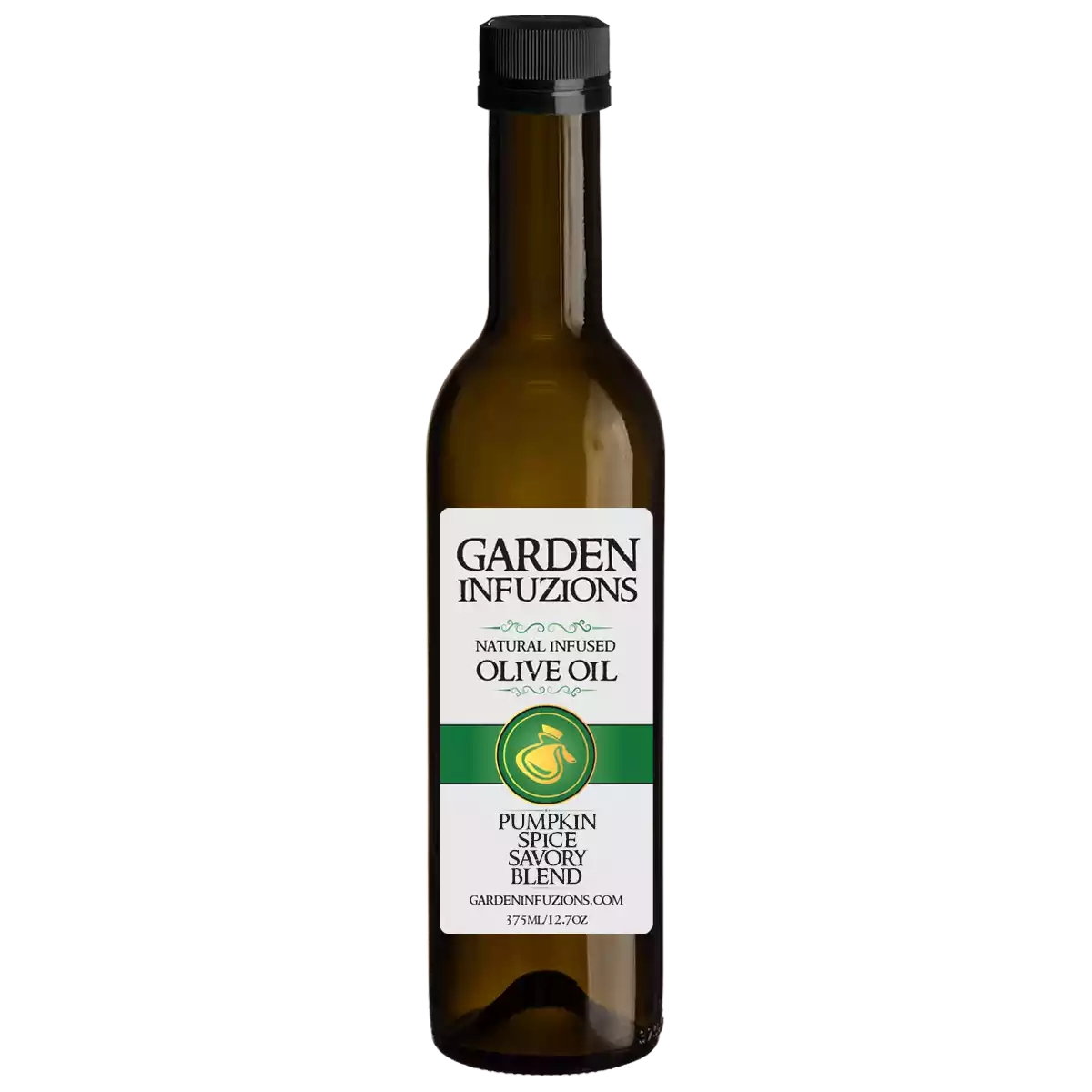 375ml Pumpkin Spice Savory Infused Olive Oil Blend – perfect for roasted vegetables, poultry, and fall-inspired dishes