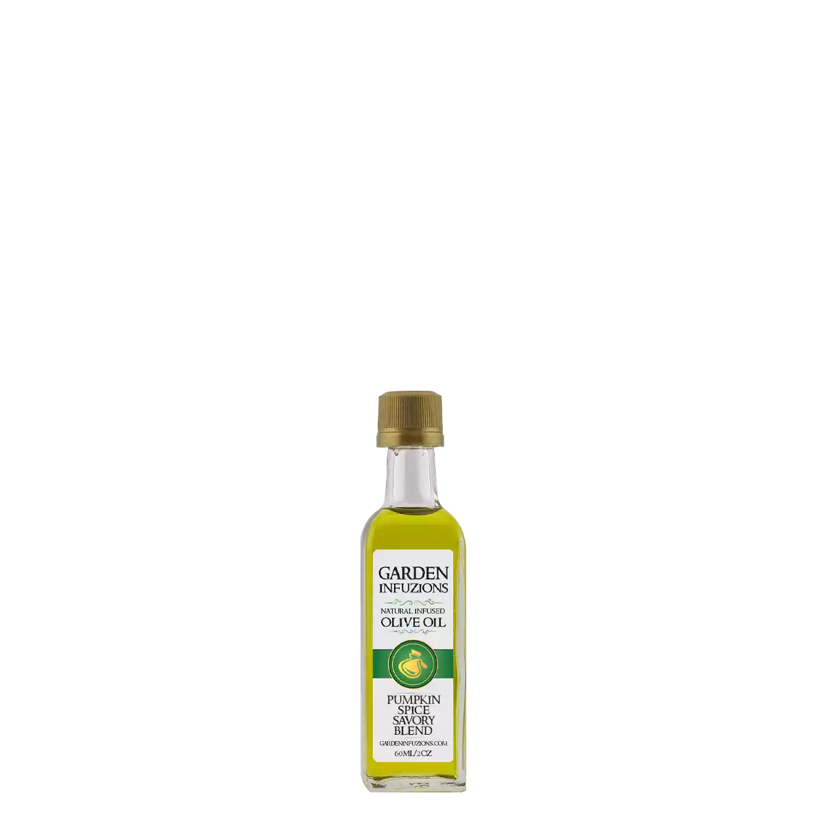 60ml Pumpkin Spice Savory Infused Olive Oil Blend – perfect for roasted vegetables, poultry, and fall-inspired dishes