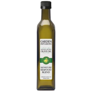 Signature Seafood Infused Olive Oil Blend 500ml bottle – premium seafood finishing oil