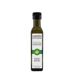 Pesto Infused Olive Oil Blend 250ml bottle basil garlic pesto infused olive oil