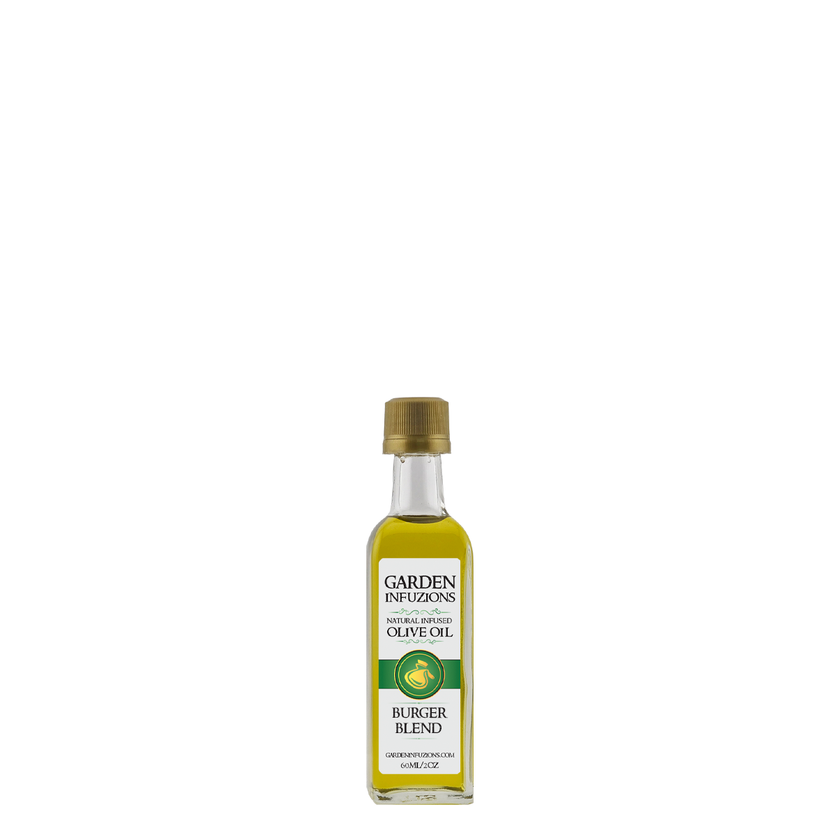 Burger Infused Olive Oil Blend 60ml bottle