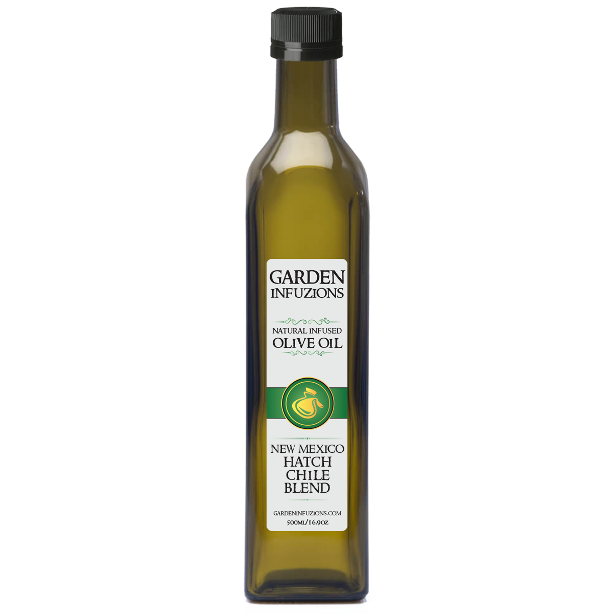 New Mexico Hatch Chile Infused Olive Oil Blend 500ml bottle