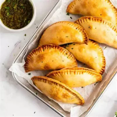 Classic Empanadas with Argentinean Chimichurri Olive Oil Glaze 2