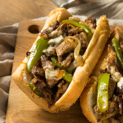 garden infuzions recipes classic philly cheesesteak with philly cheesesteak blend olive oil