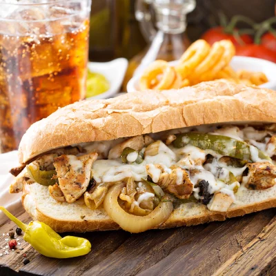garden infuzions recipes grilled chicken philly cheesesteak with philly cheesesteak olive oil blend
