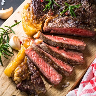 garden infuzions recipes grilled steak with appalachian mountain blend infused olive oil