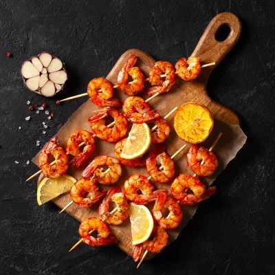 garden infuzions recipes southwestern shrimp skewers with arizona heat blend